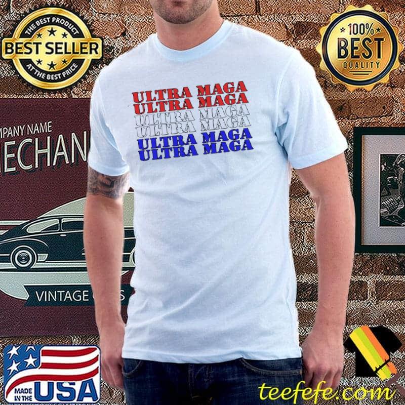 Proud ultra maga Donald Trump flag superior 1776 2022 great maga king shirt