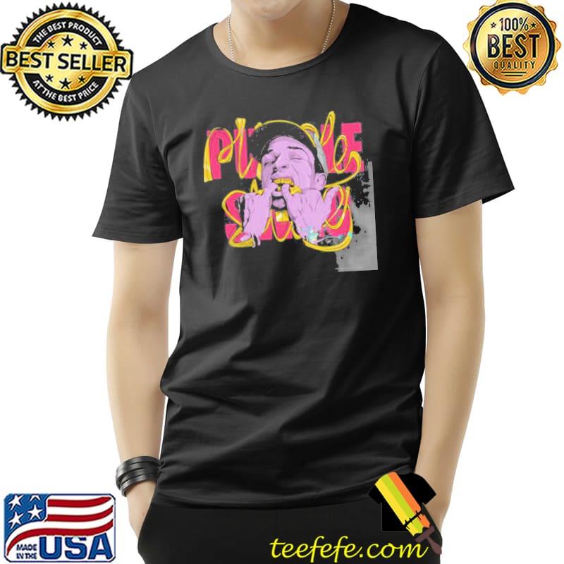 Purple retro asap rocky shirt