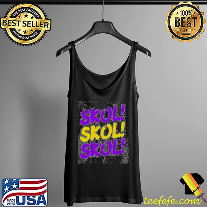 Purple yellow skol Minnesota vikings Tank Top Purple yellow skol Minnesota vikings Tank Top
