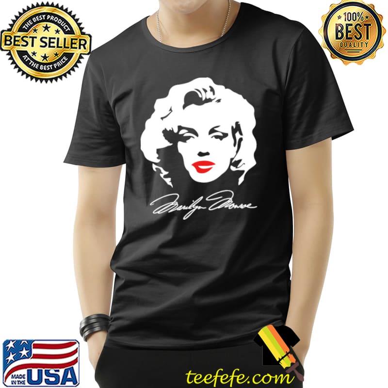Queen marilyn monroe signature shirt