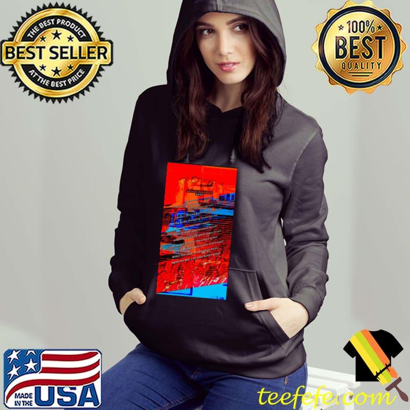 Red retro interlinked blade runner 2049 s Hoodie Red retro interlinked blade runner 2049 s Hoodie