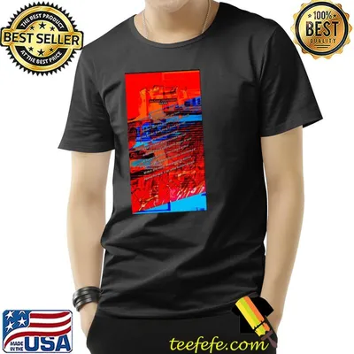 Red retro interlinked blade runner 2049 shirt