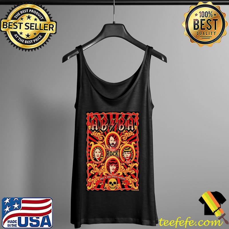 Red retro members abba rock band s Tank Top Red retro members abba rock band s Tank Top