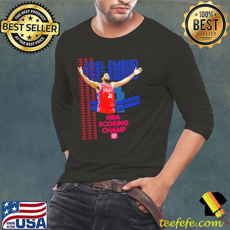 Retro joel embiid philadelphia 76ers sixers basketball s Long Sleeve Tee Retro joel embiid philadelphia 76ers sixers basketball s Long Sleeve Tee