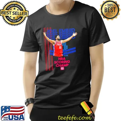 Retro joel embiid philadelphia 76ers sixers basketball shirt