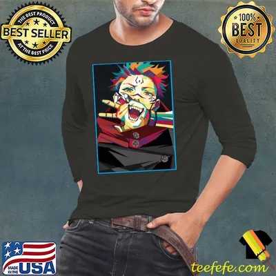 Retro jujutsu kaisen anime shirt