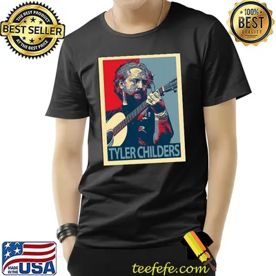 Retro portrait singer tyler childers art shirt