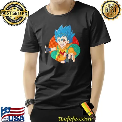 Retro valt aoI beyblade burst shirt