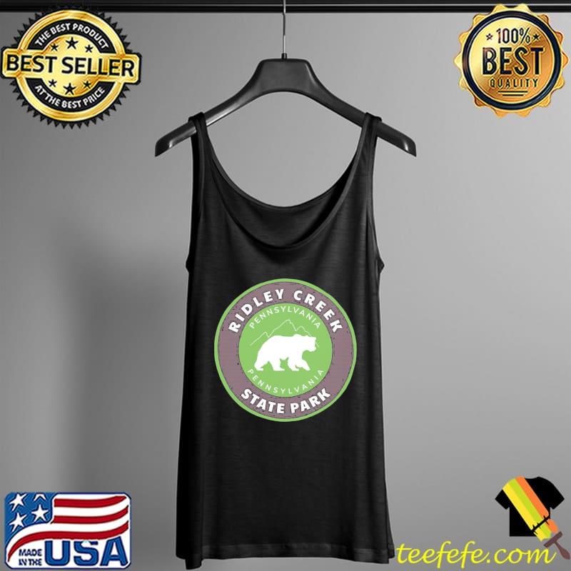 Ridley creek state park Pennsylvania pa badge mountain bear Tank Top Ridley creek state park Pennsylvania pa badge mountain bear Tank Top