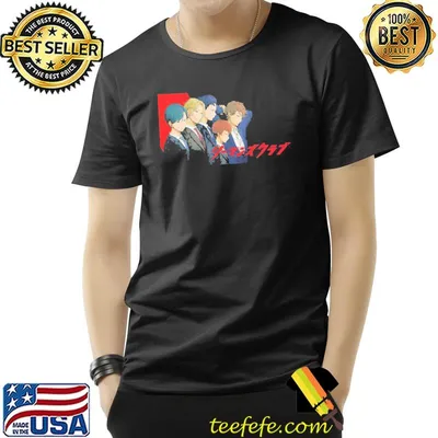 Ryman's club anime characters shirt