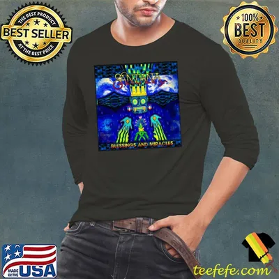 Santana blessing miracles tour 2022 masfeb shirt