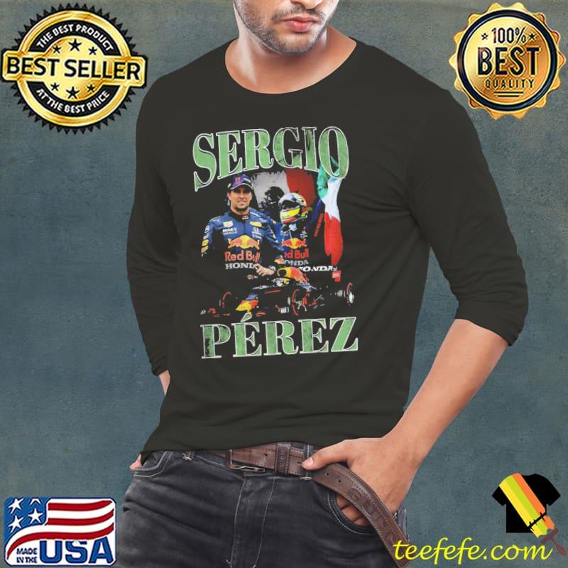 Sergio perez vintage bootleg 90s Long Sleeve Tee Sergio perez vintage bootleg 90s Long Sleeve Tee