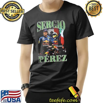 Sergio perez vintage bootleg 90s shirt