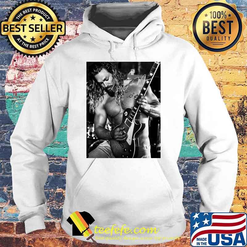 Sexy jason momoa playing guitar hooded Hoodie Sexy jason momoa playing guitar hooded Hoodie