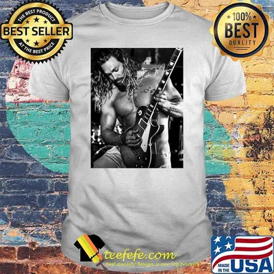 Sexy jason momoa playing guitar hooded shirt