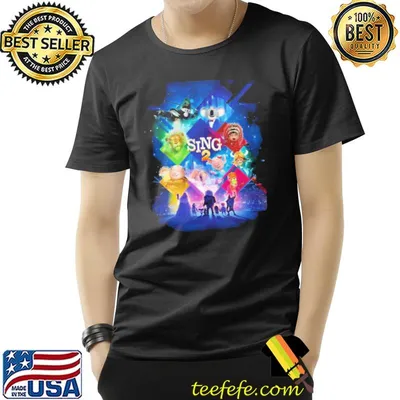 Sing 2 the new stage graphic shirt