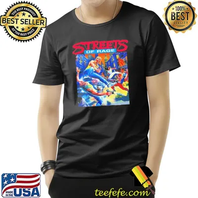 Streets of rage cover art shirt