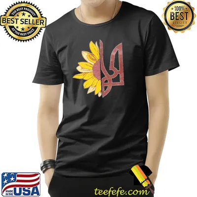Sunflower flag I stand with Ukraine ghost of kyiv design shirt