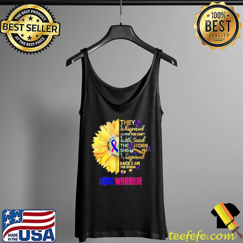 Sunflower sudden infant death syndrome sids awareness warrior support Tank Top Sunflower sudden infant death syndrome sids awareness warrior support Tank Top