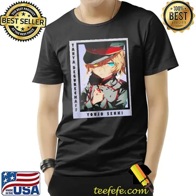Tanya von degurechaff anime japanese shirt