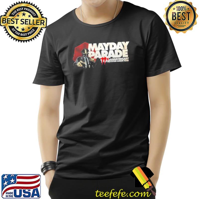 The 11th anniversay mayday parade design shirt