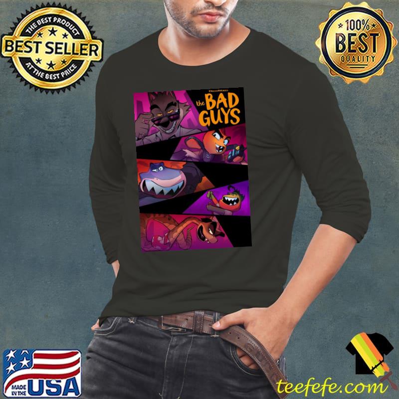 The bad guys film movie 2022 Long Sleeve Tee The bad guys film movie 2022 Long Sleeve Tee