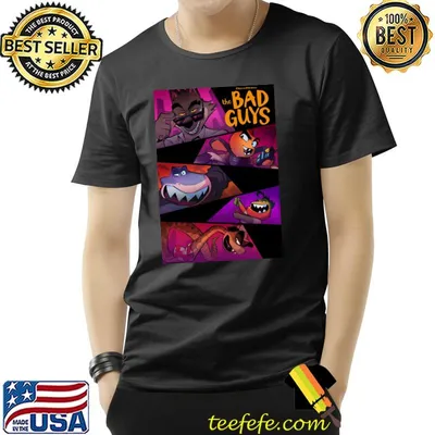 The bad guys film movie 2022 shirt