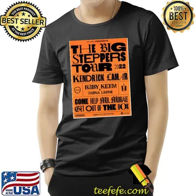 The big steppers tour 2022 design shirt