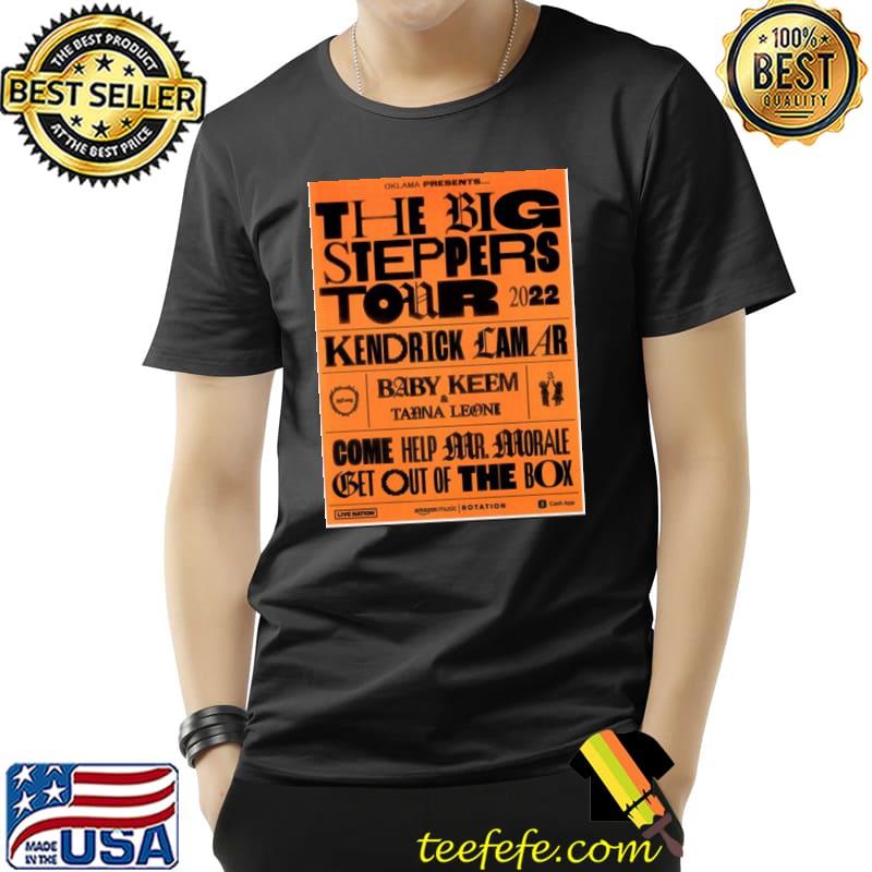 The big steppers tour 2022 design shirt