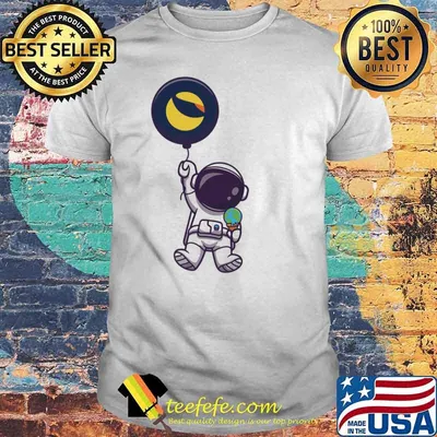 The deadterra luna crypto token rocket shirt