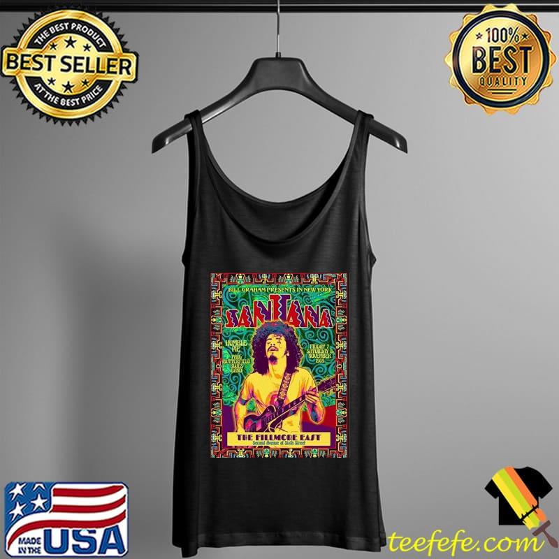 The fillmmore east second fivenue at sixth street Santana s Tank Top The fillmmore east second fivenue at sixth street Santana s Tank Top