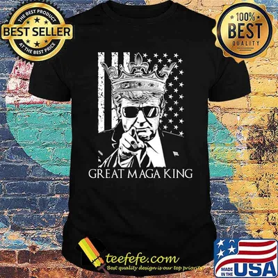 The Great Maga King Funny Trump Ultra Maga King T-Shirt
