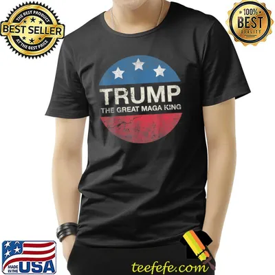 The Great Maga King Funny Trump Ultra Maga King T-Shirt Copy