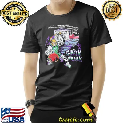 The greek freak warren lotas x milwaukee bucks the greek freak basketball shirt