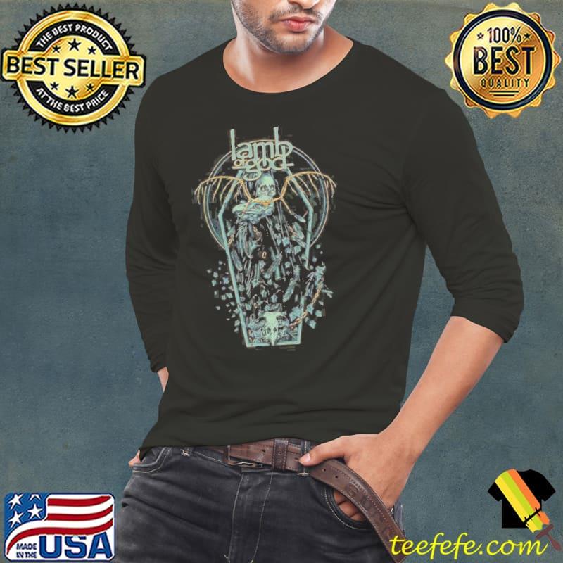 The iconic band logo lamb of god retro 80s 90s rock band shirt The iconic band logo lamb of god retro 80s 90s rock band shirt