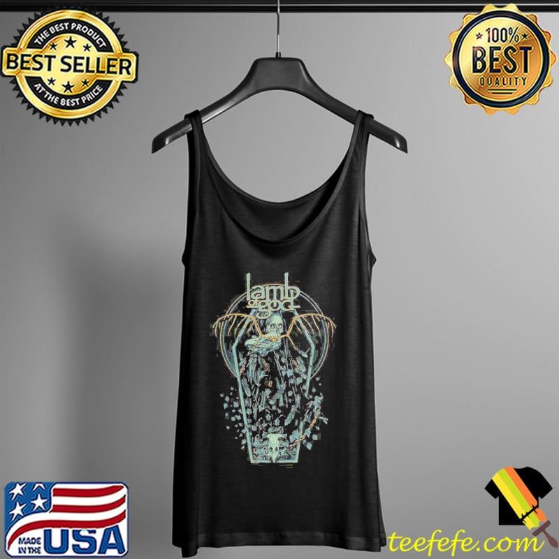 The iconic band logo lamb of god retro 80s 90s rock band s Tank Top The iconic band logo lamb of god retro 80s 90s rock band s Tank Top