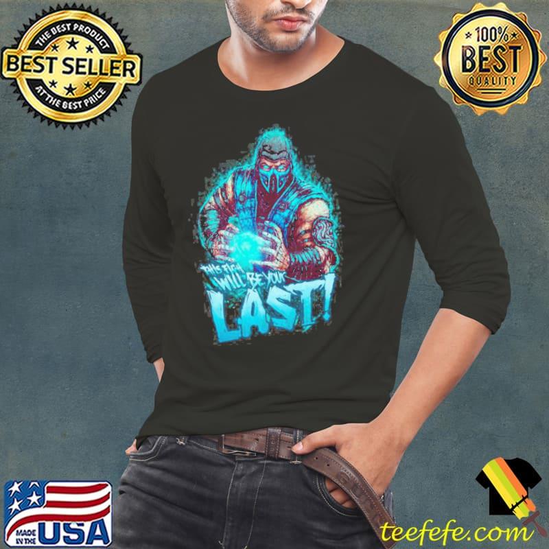 The last fight subzero last mortal kombat shirt