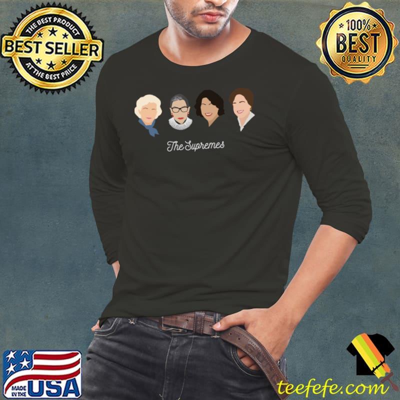 The Supremes Elena Sandra Ruth Sonia T-Shirt Long Sleeve Tee The Supremes Elena Sandra Ruth Sonia T-Shirt Long Sleeve Tee