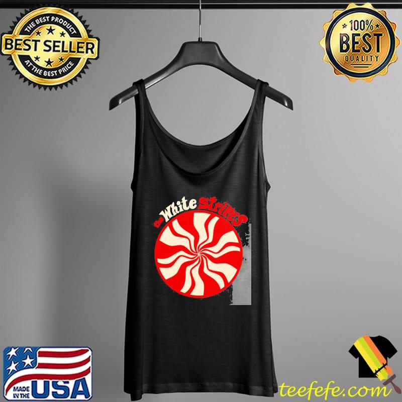 The white stripes peppermint candy rock band s Tank Top The white stripes peppermint candy rock band s Tank Top