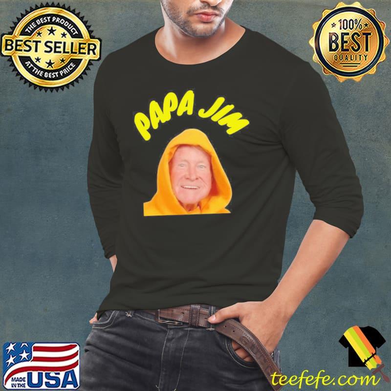The yellow papa jim graphic shirt
