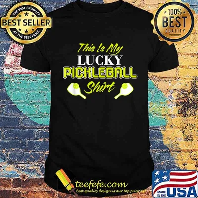 This Is My Lucky Pickleball Shirt