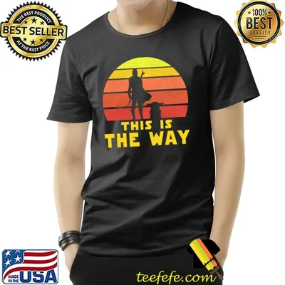 This is the way mando retro vol.1 Star wars vintage T-Shirt