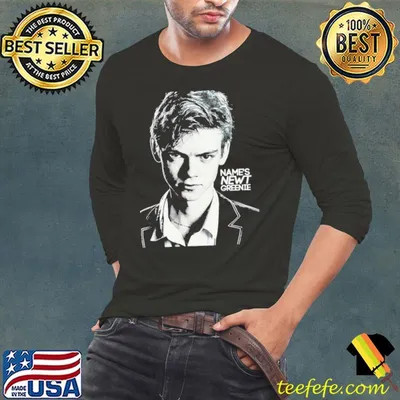 Thomas brodie the newt in maze runner graphic shirt