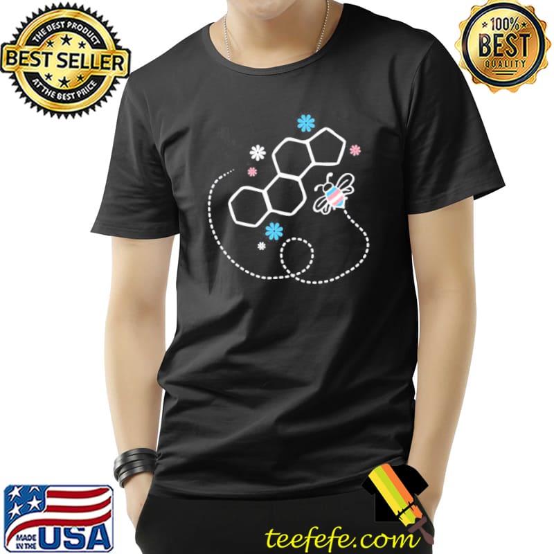 Trans pride bee lgbtq+ supporters design shirt