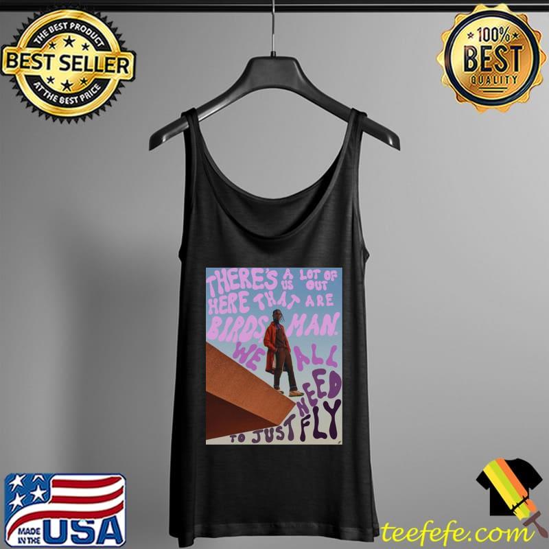 Travis birds poster long travis scott Tank Top Travis birds poster long travis scott Tank Top