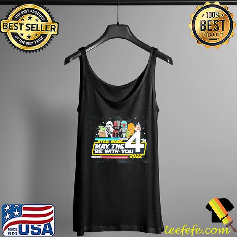 Trending Star wars 2022 may the 4th be with you the baby Yoda Tank Top Trending Star wars 2022 may the 4th be with you the baby Yoda Tank Top