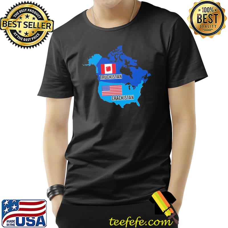 Truckistan Crackistan Map Shirt Truckistan Crackistan Map Shirt