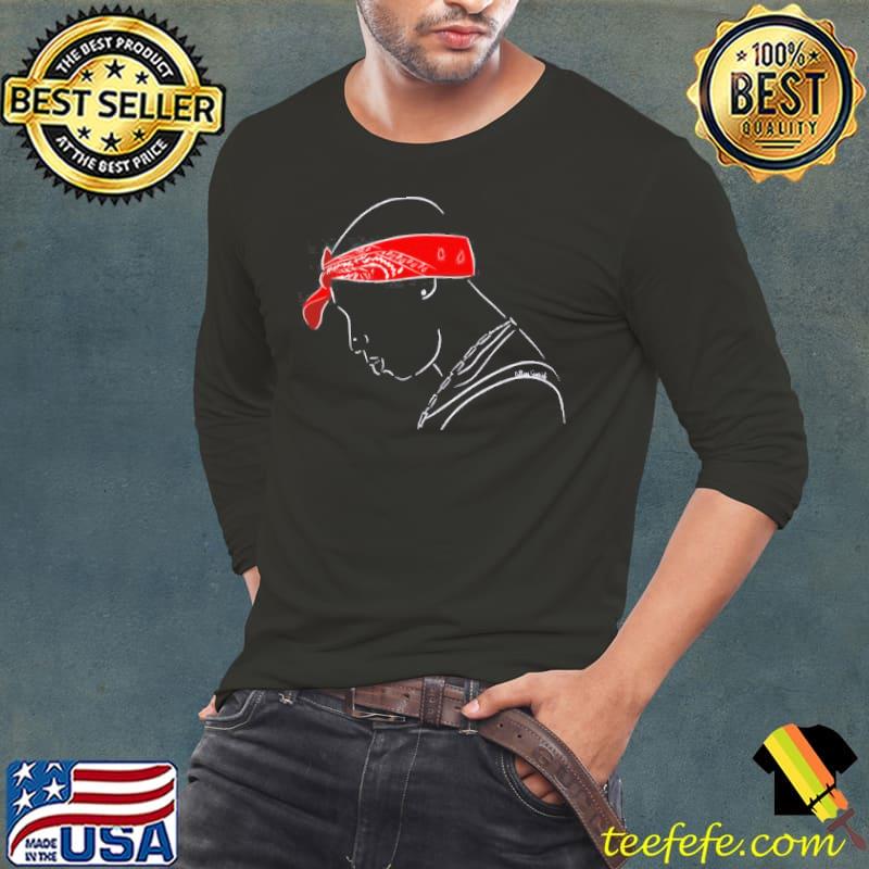 Tupac amaru shakur lesane parish crooks rapper shirt