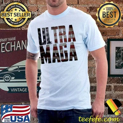 Ultra maga flag great maga king shirt