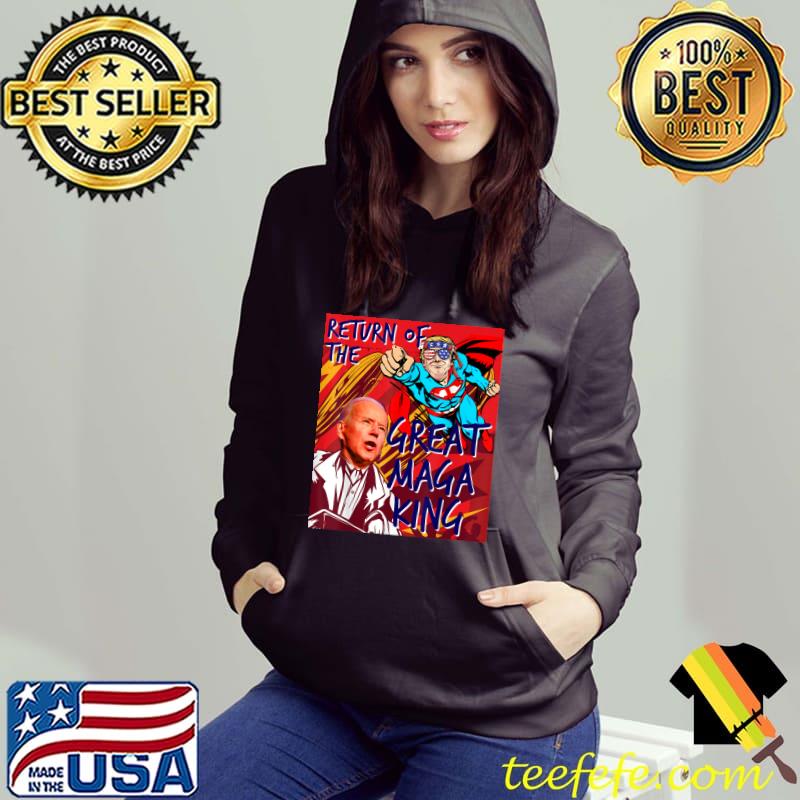 Ultra MAGA King Mean Tweets Cheap Gas Biden USA UltrA MAGA T-Shirt Hoodie Ultra MAGA King Mean Tweets Cheap Gas Biden USA UltrA MAGA T-Shirt Hoodie
